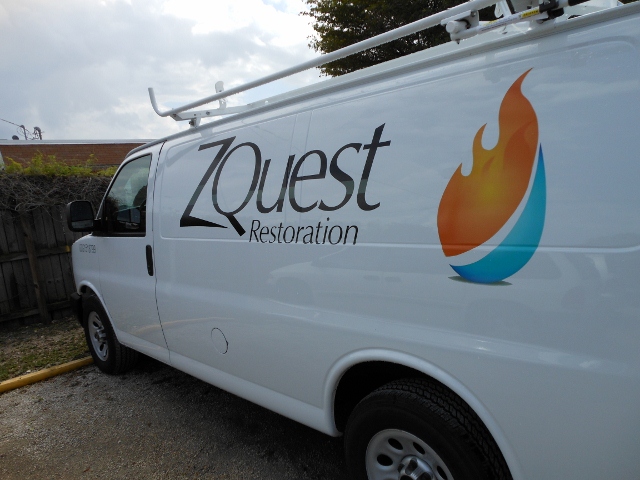 ZQuest Restoration service van